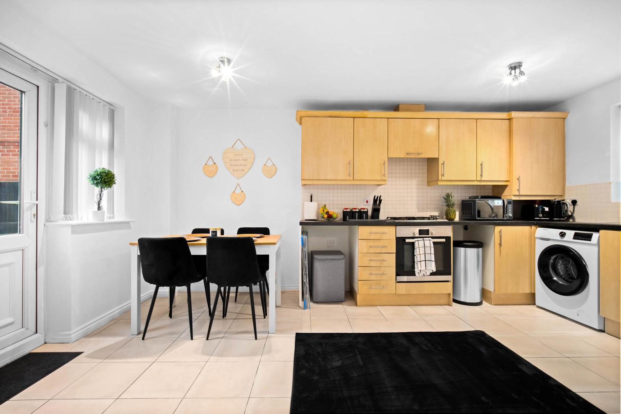 Harmony House 3 Bedroom New Build For Families, Contractors, Black Country Museum Sleeps 6 Tipton Kültér fotó