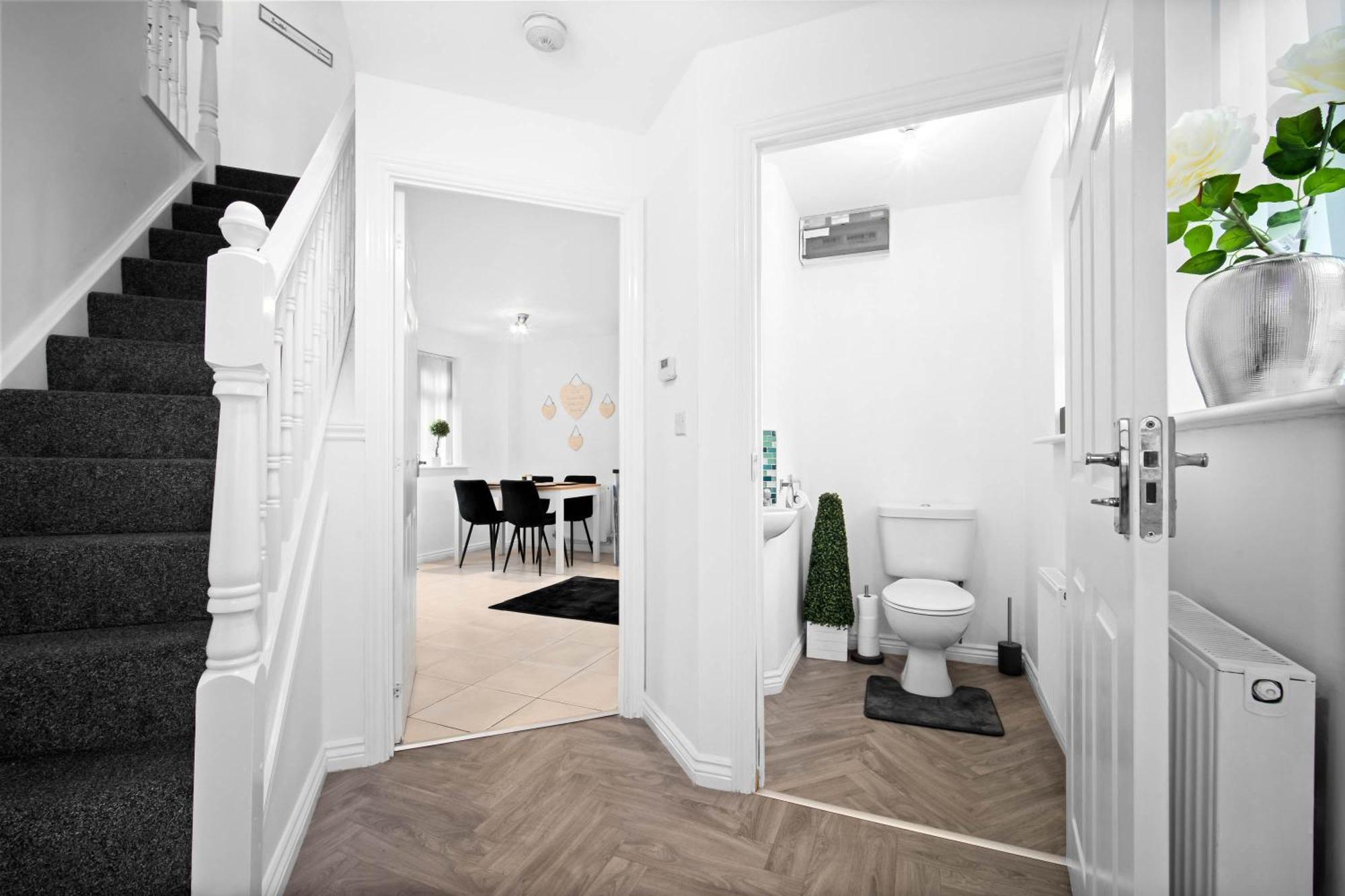 Harmony House 3 Bedroom New Build For Families, Contractors, Black Country Museum Sleeps 6 Tipton Kültér fotó